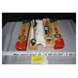 2 sets Vintage Shiny Brite ornaments w/ box