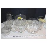 Princess House serving pieces, etc