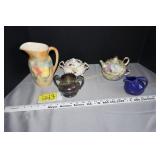 Vintage Pitcher, tea pots, etc