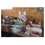 Large lot of baking items