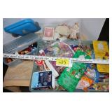 Barbie & Disney ornaments, clothes, Ty bears