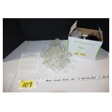 Floral arranger & sprouting bottles