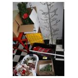 Christmas Decor - trees, Keepsake ornaments,