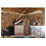 Wreaths, flowers, supplies, etc