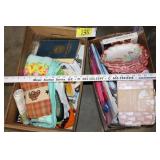 Cookbooks, towels, festive plates & napkins