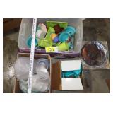 Glass & plastic cups, bowls, storage & serving