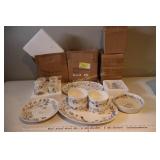 Noel Noir platters, plates, mugs, bowls