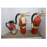 fire extinguishers