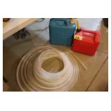 gas cans & hose