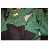 Cabelas gortex bibs & coat XL, bags & sleeping bag