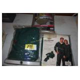 (2) Rainsuits 2XL & Grill Cover