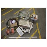 Vent covers, carriage bolts, propane hose, etc