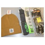 Fish Monkey Face guard, med. gloves & stocking hat