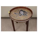Pittsburg Penguins Side Table