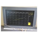 Hawkeyes calk board calendar