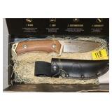 WOOX Rock62 fixed blade knife NIB