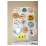 Vintage South Dakota Buttons