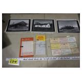 Vintage Railroad pictures, passes, etc