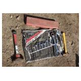 wrench set, socket set, hammers