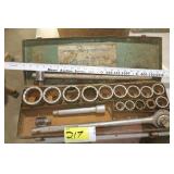 3/4" ratchet set