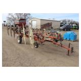 12 wheel V-rake