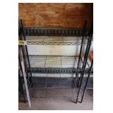 Wire rack 3'W x 4 1/2' tall x 14' deep