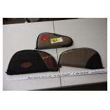 3 pistol cases