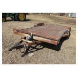 1995 DCT 16' car trailer, 80' between fenders