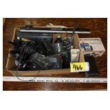 radios, electrical items DVR, dash cam