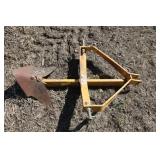 3 point digger- 3 point bar is bent