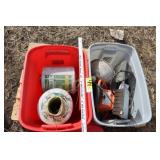 bale twine & shop lights