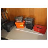 Ammo boxes & step stool