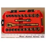 Craftsman 1/2' Drive standard & metric socket set