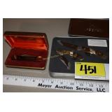 Buck & Gerber knife sets