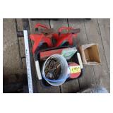 jack stands, pins, etc