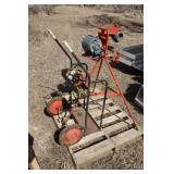 torch cart & sickle sharpener