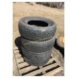 4 used tire LT265/70R17