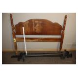 Full headboard w/queen frame