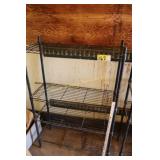 Wire rack 3'W x 4 1/2' tall x 14' deep
