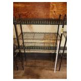 Wire rack 3'W x 4 1/2' tall x 14' deep