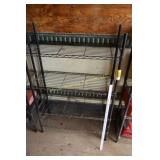 Wire rack 3'W x 4 1/2' tall x 14' deep