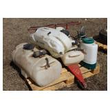 sprayer & tanks