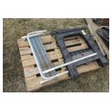 folding saw horses, step