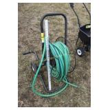 water hose on reel