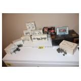 Collectible banks & toys in box