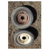 13' & 15' mounted tires