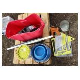2 winches, heated water bowls, plate vise, etc