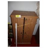 Cabinet full of VHS tapes & DVD