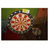 dart board & darts