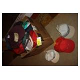 assorted vintage caps